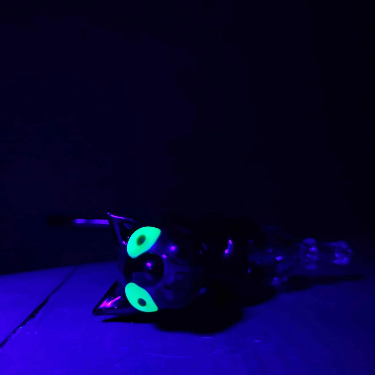 "Black Cat UV" 3DXL Joystick By JNG Glass