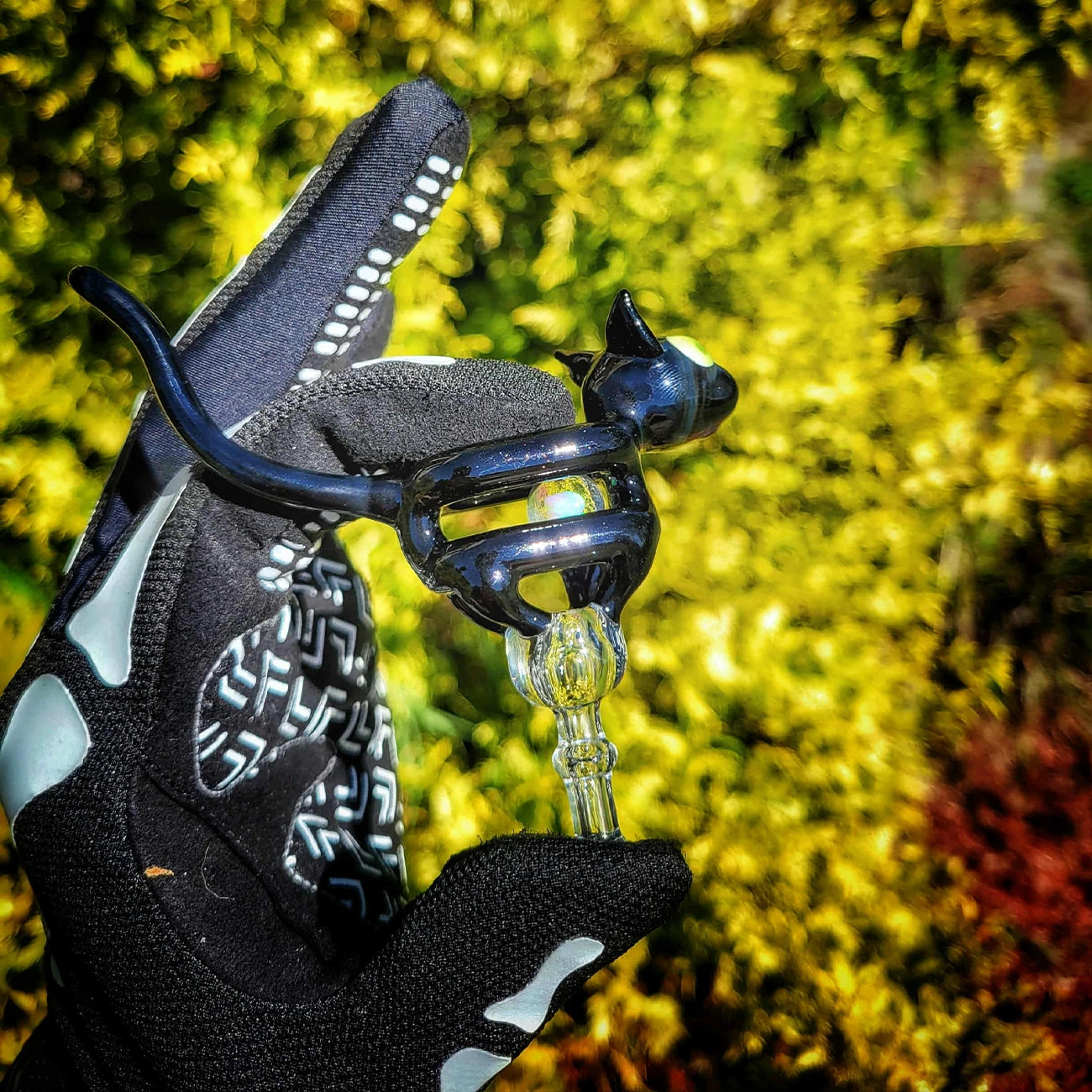 "Black Cat UV" 3DXL Joystick By JNG Glass