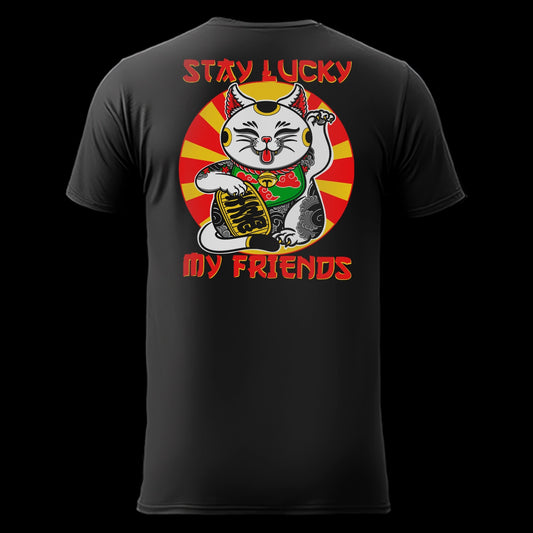 "Lucky Cat Smoke Shop" T-Shirts