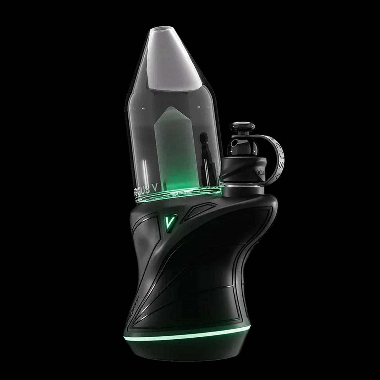 Focus V Sport Carta Black - Portable E-Rig Vaporizer | Lucky Cat Lucky Cat Smoke Shop Focus V Sport Carta Black - Portable E-Rig Vaporizer | Lucky Cat Lucky Cat Smoke Shop