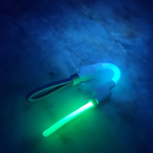 "Neon Bluefin UV" Nexus Tuff Tether