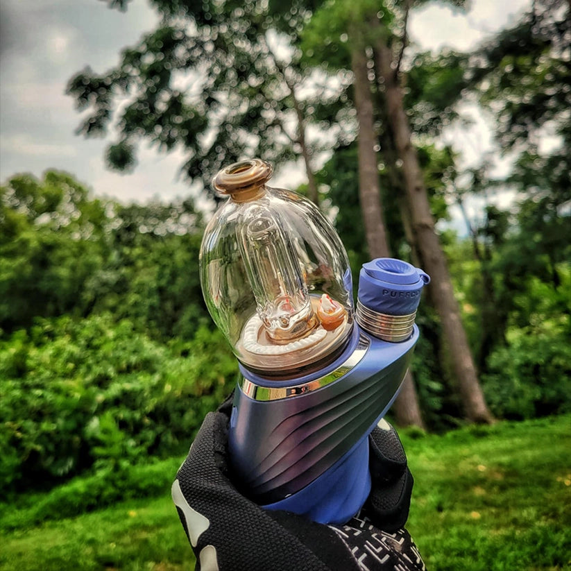 "Crepes & Berries Skillet" Puffco Attachment By Soul Masta Glass
