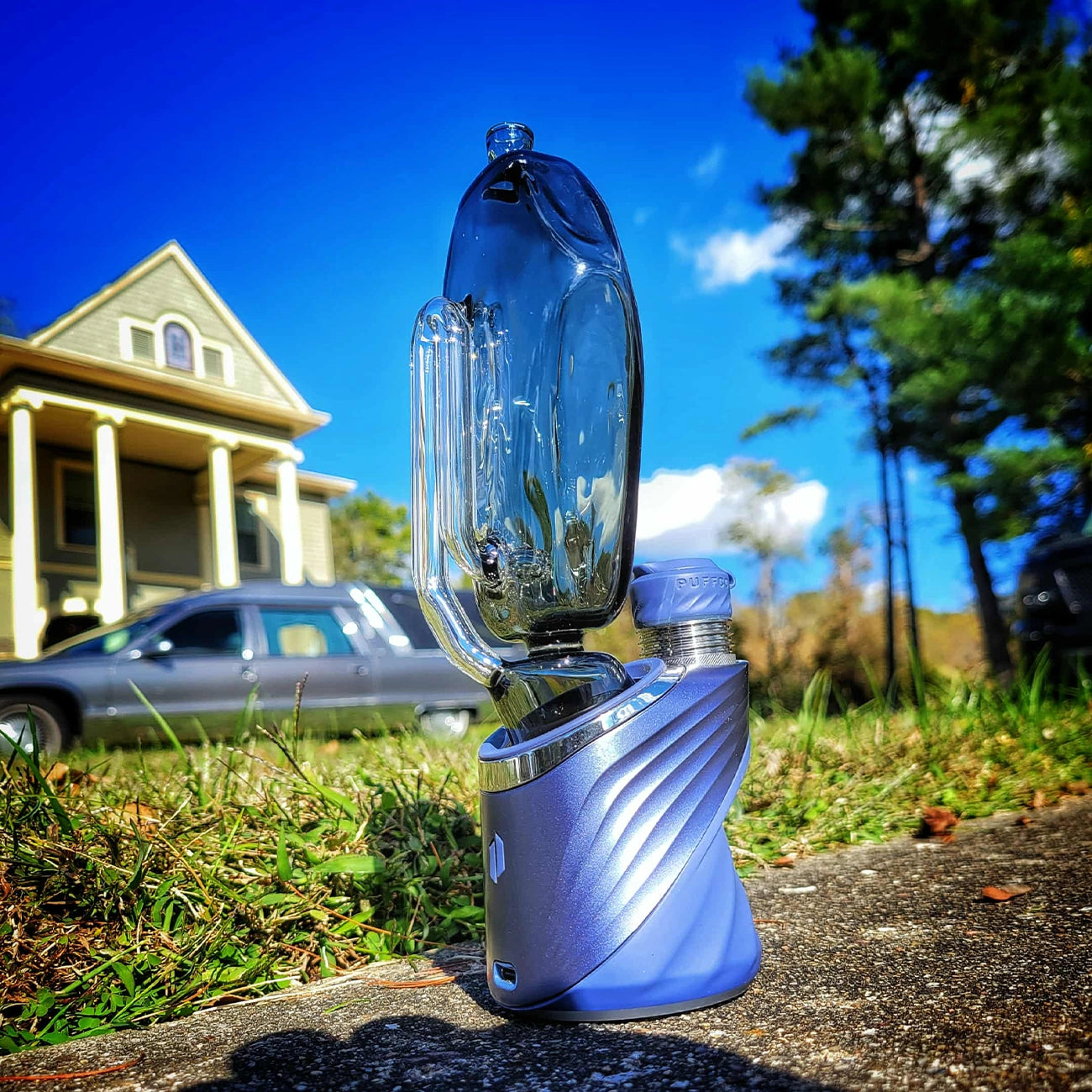 "Coffin" Puffco Attachment By Yarbi Glass