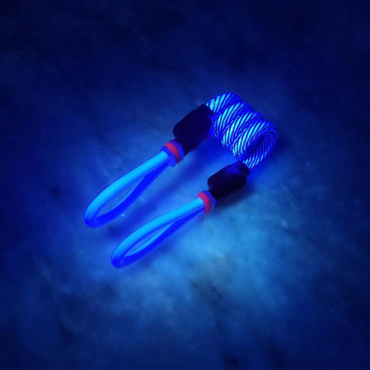 "Candy Cane UV" Multi-E-Rig Tuff Tether