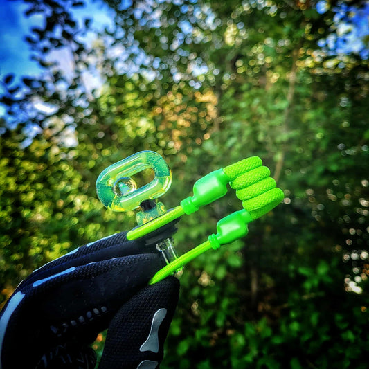 "Crypt Glow UV" JNG Glass X Tuff Tether Combo