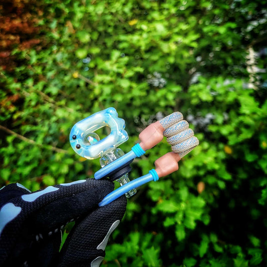 "Dune Boo UV" JNG Glass X Tuff Tether Combo