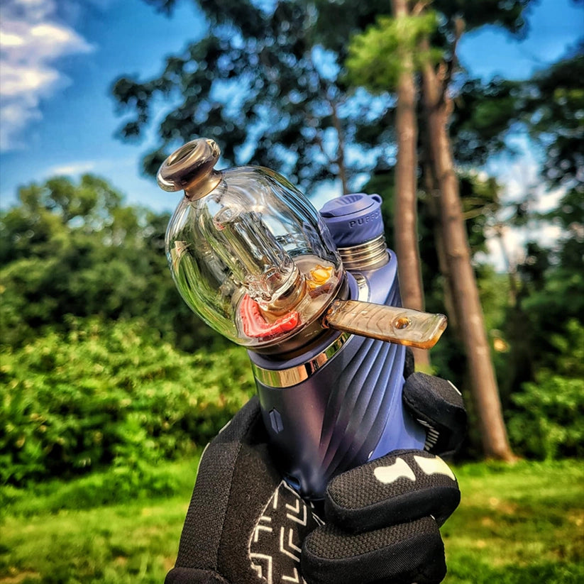 "French Toast & Bacon Skillet" Puffco Attachment By Soul Masta Glass