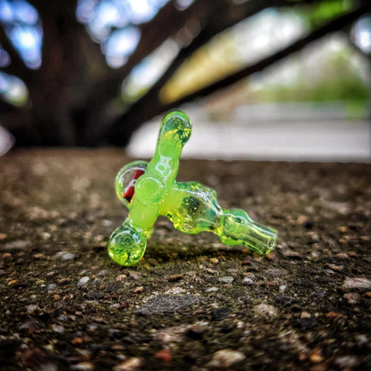 "Slyme Ghost Busters Splat" Joystick By OBE 906 Glass