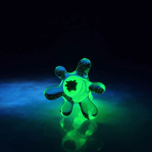 "UV Ion & Royal Jelly Gengar Splat" Joystick By OBE 906 Glass