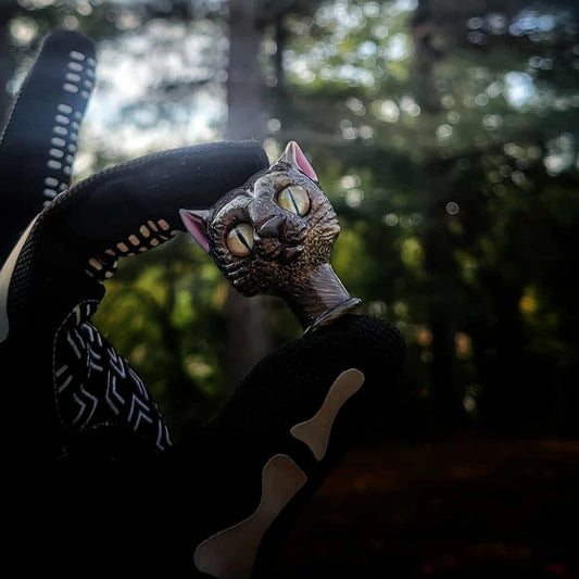 "Dragon Scale Kitty" Puffco Pivot Tip By Nathan Belmont Glass