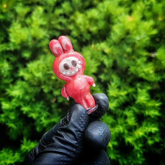 "Lychee Lapufpuf" Pivot Tip By Tammy Baller Glass