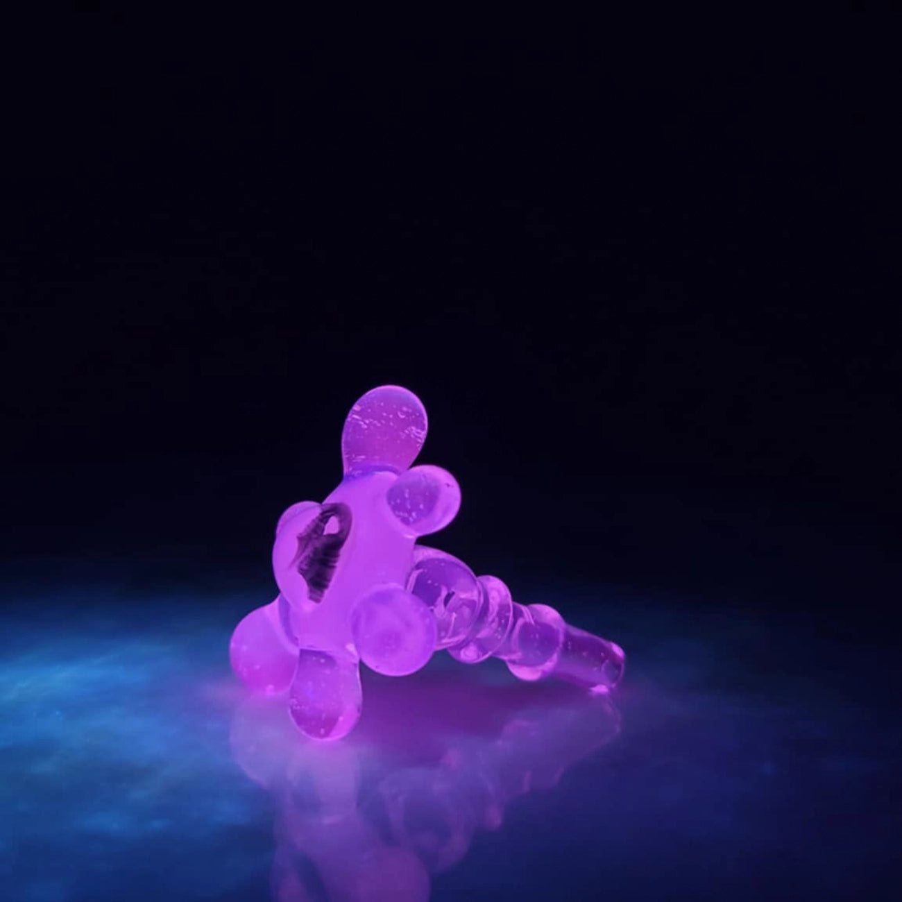 "UV Lucy Mew Splat" Joystick By OBE 906 Glass