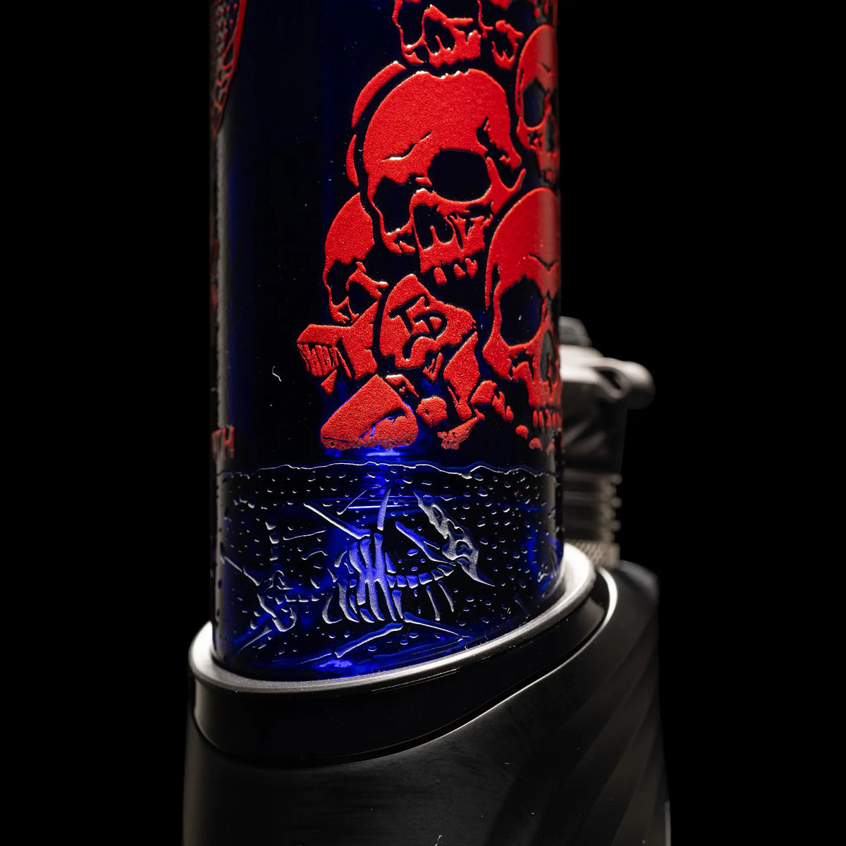 "Red Aftermath" Puffco Attachment By Milkyway Glass