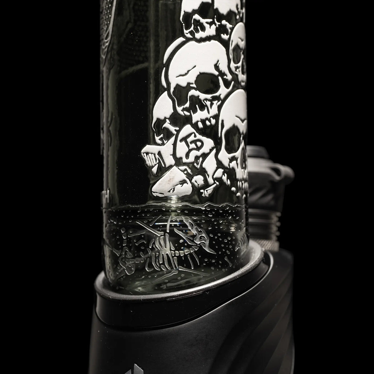 "Smoked Aftermath" Puffco Attachment By Milkyway Glass