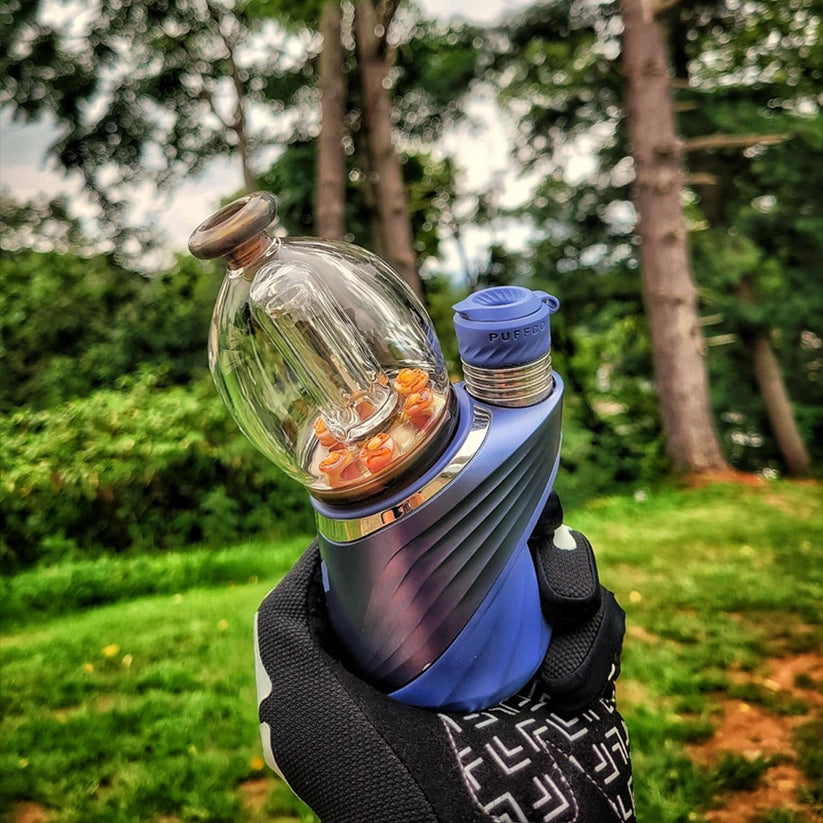 "Pancake & Syrup Skillet" Puffco Attachment By Soul Masta Glass
