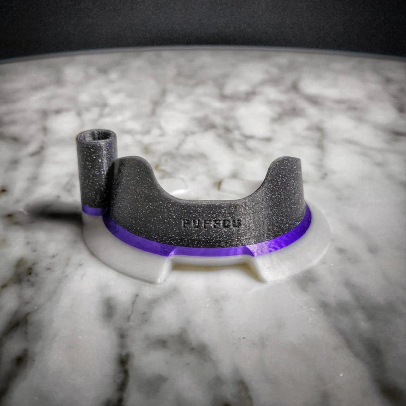 "Purple Galaxy" Puffco Stabilizing Base By Derek Holtzapfel
