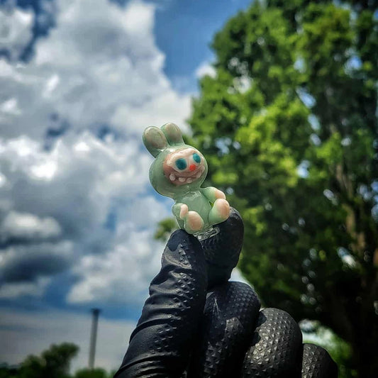 "Ququ Lapufpuf" Pivot Tip By Tammy Baller Glass