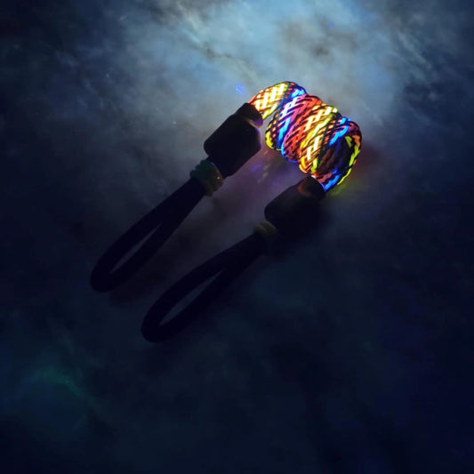 "Rainbow Road UV" Multi-E-Rig Tuff Tether