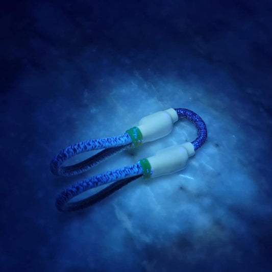 "Royal Gold Blues UV" Nexus Tuff Tether