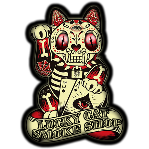 Lucky Cat Smoke Shop logo