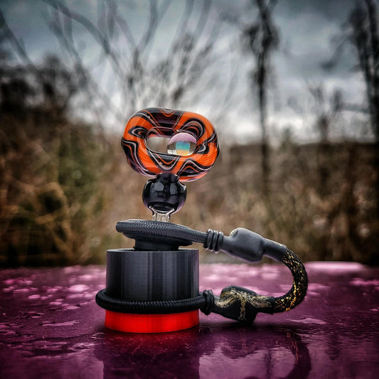 "Tribal Swirl" JNG Glass X Tuff Tether Combo