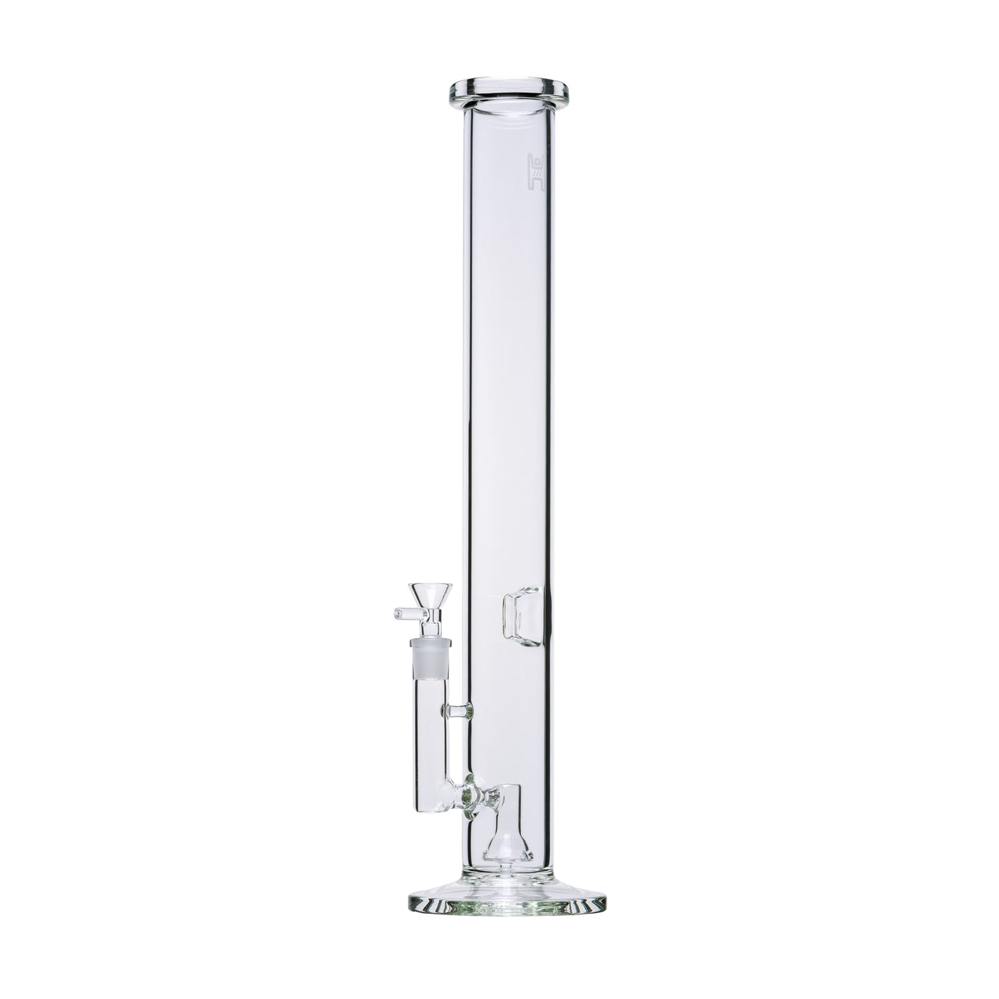 "18" Tube" Waterpipe By Human Grade Glass