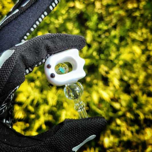 "White Ghost" 3DXL Joystick By JNG Glass