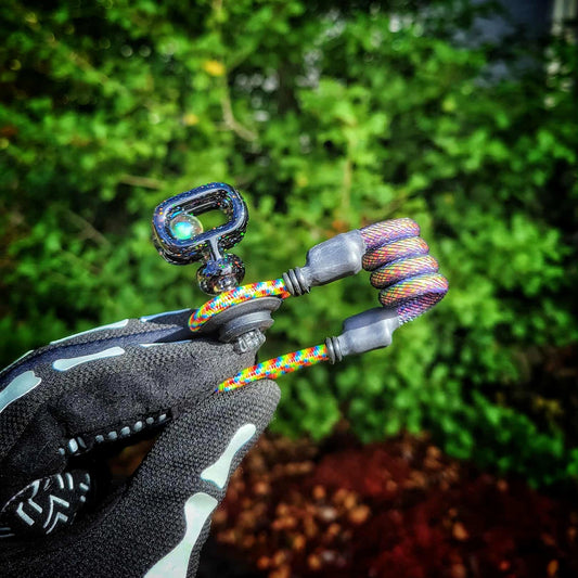 "Witch Bit UV" JNG Glass X Tuff Tether Combo