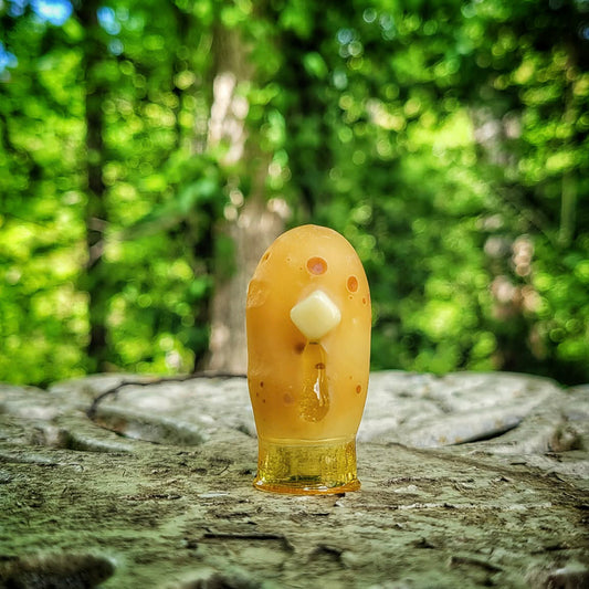 "#1 Butter Potato" Dr. Dabber Ghost 2 Top By Alec Blows Glass