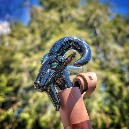"Big Cropal Goat" Pivot Tip By MC's Glass