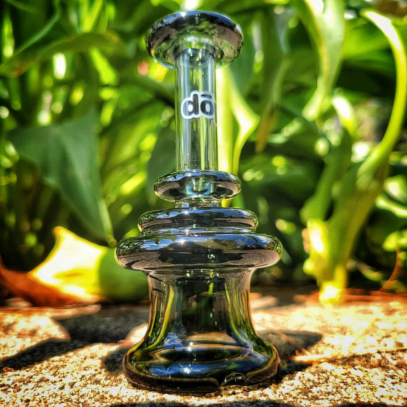 "Smoked Dry Bell" Puffco Dry Top By Dop Glass