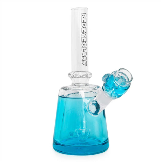 "6.5" Frosty Liquid Bubbler" Hand Pipe By Red Eye Glass