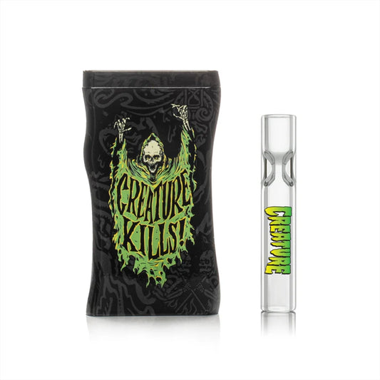 "3.8" Reaper Kills Dugout" By Creature Glass