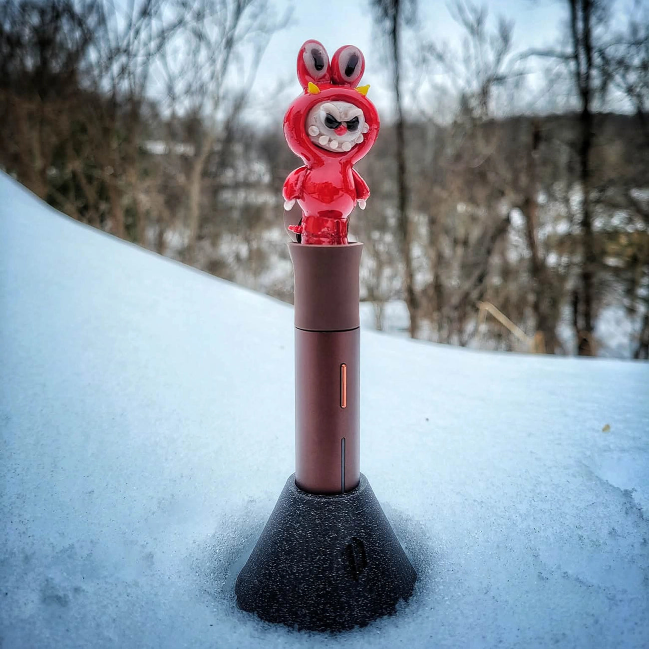 "Luci Lapufpuf" Pivot Tip By Tammy Baller Glass