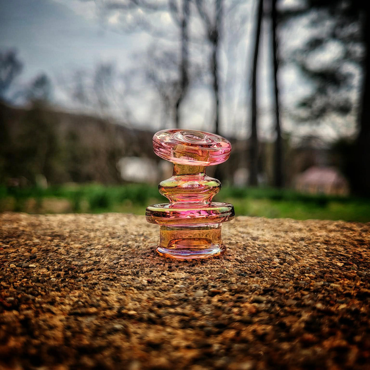 "Fumed Tip #2" Dr. Dabber Ghost 2 Tip By Slate Glass