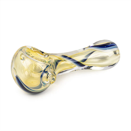 "3.75 Pandora Inside-Out" Hand Pipe By Red Eye Glass