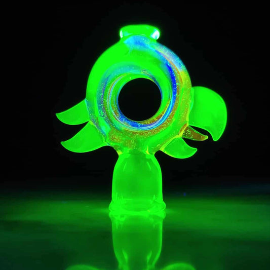 "Ion Swirl UV" Birdie Pivot Tip By RJ Glass