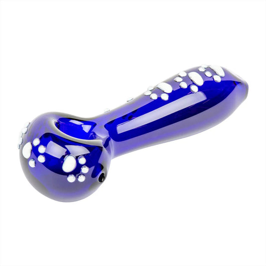 "4.5 Paw Print" Hand Pipe By Red Eye Glass