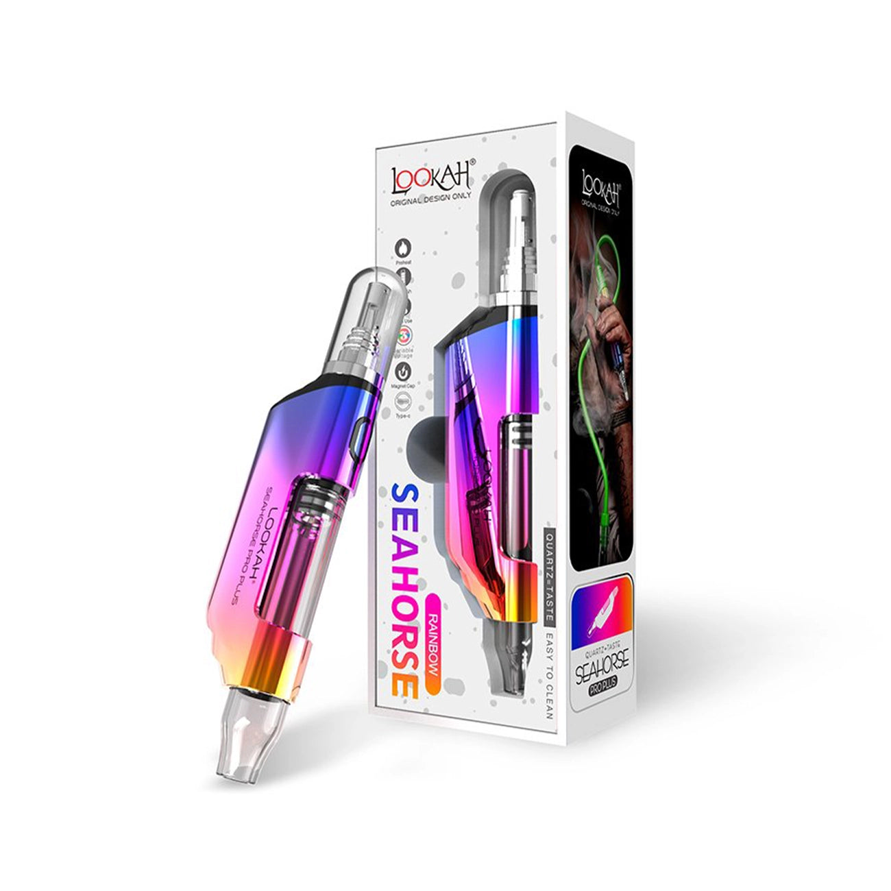 "Rainbow" Seahorse Pro Plus By Lookah