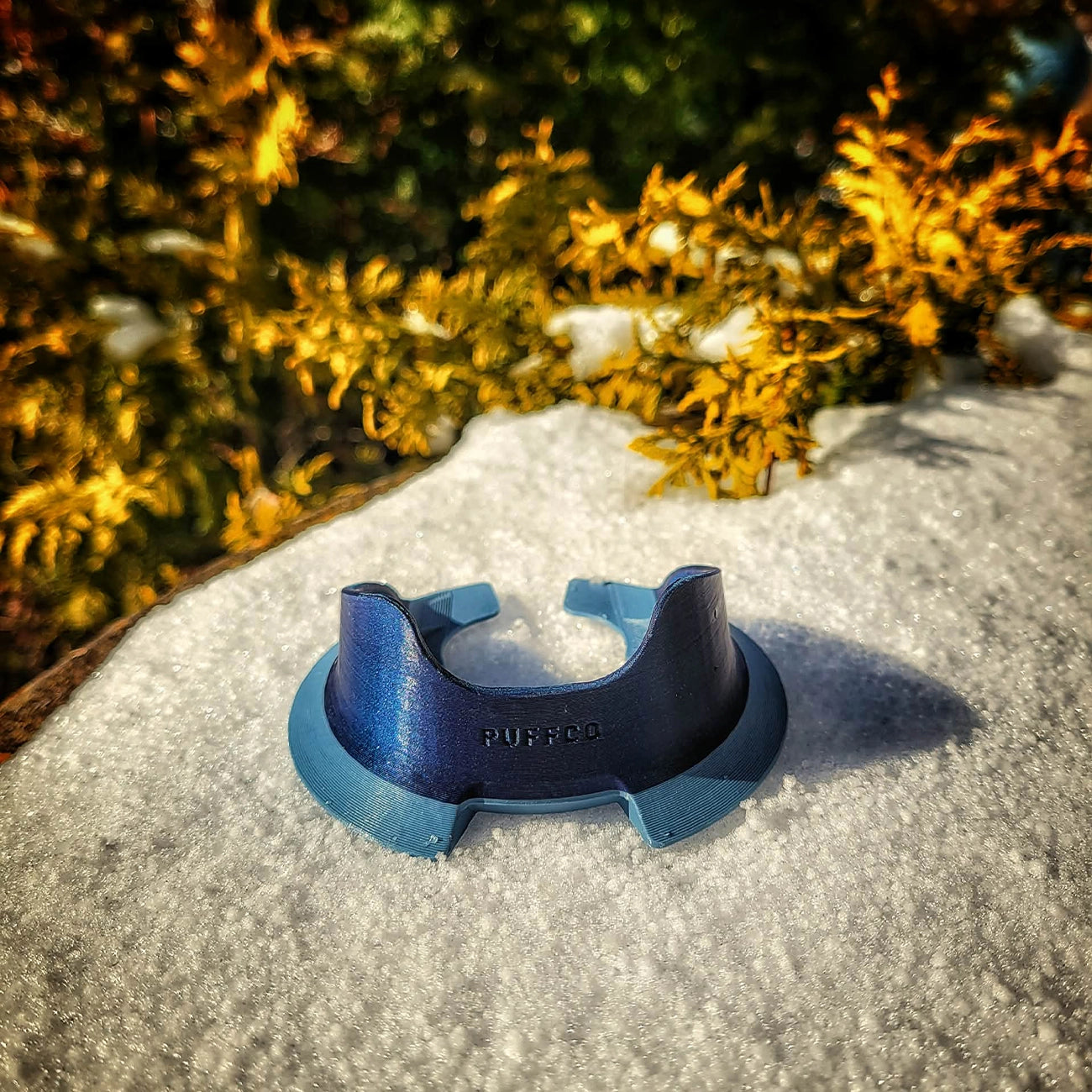 "Blue Skies" Puffco Peak Stabilizing Base By Derek Holtzapfel