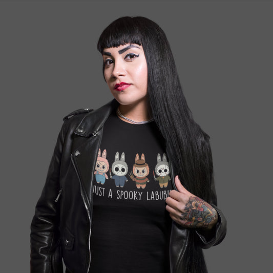 "Just A Spooky Labubu" Classic T-shirt By The Boho House