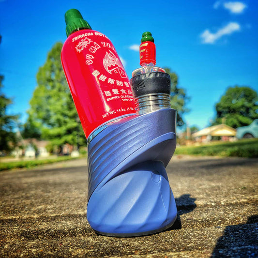 "Sriracha Bottle" Puffco Attachment By Empire Glass