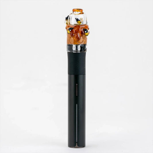 "Save The Bees" Puffco Pivot Tip By Empire Glass