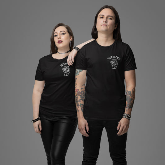 "Tats & Cats" Classic T-shirt By Cartel Ink