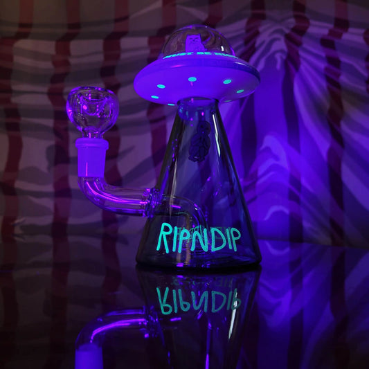 "Lord Nermal UFO" Waterpipe By Hemper Glass X RIPNDIP