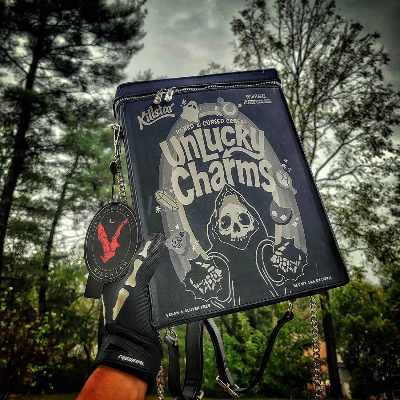 "Unlucky" Backpack/Hand Bag By Killstar