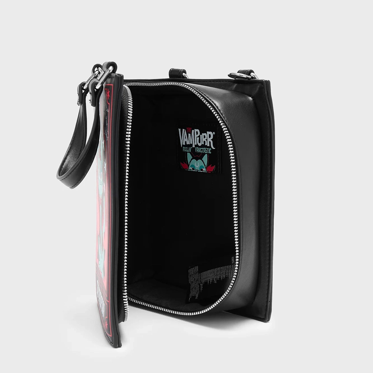 "The Vampurr Book Bag" Handbag By Killstar