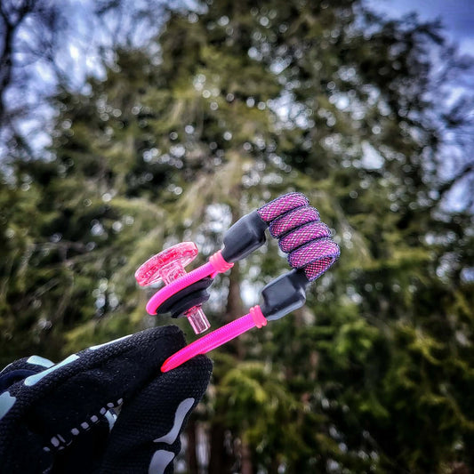 "Rouge Pink UV" AJ Surf City X Tuff Tether Joystick Combo