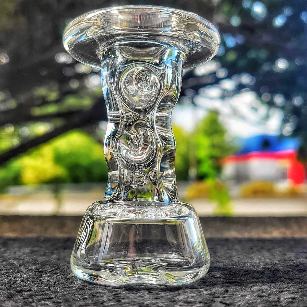 "#1 Clear" Puffco Dry Top By Durin Glass