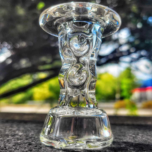 "#2 Clear" Puffco Dry Top By Durin Glass